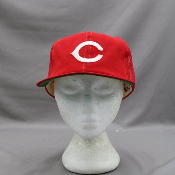 Cincinnati Reds Hat (VTG) - Trucker Hat by Annco - Adult Snapback - Picture 1 of 8